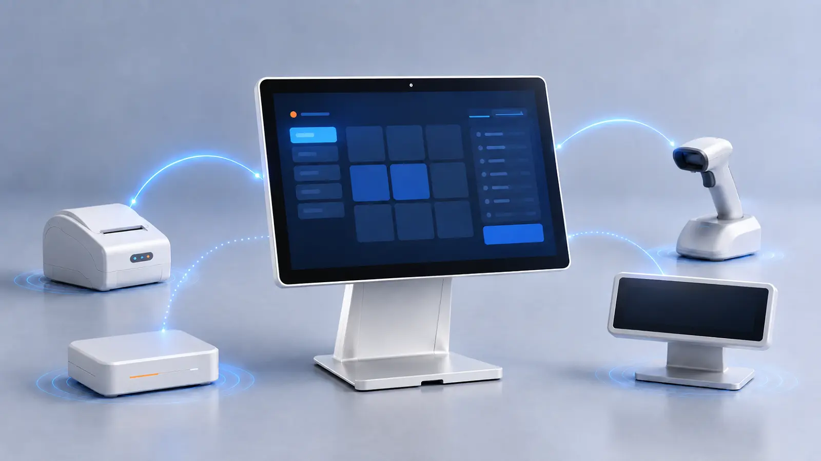 Wi-Fi 5 and Bluetooth 5.1 connectivity for OA1216A Android POS